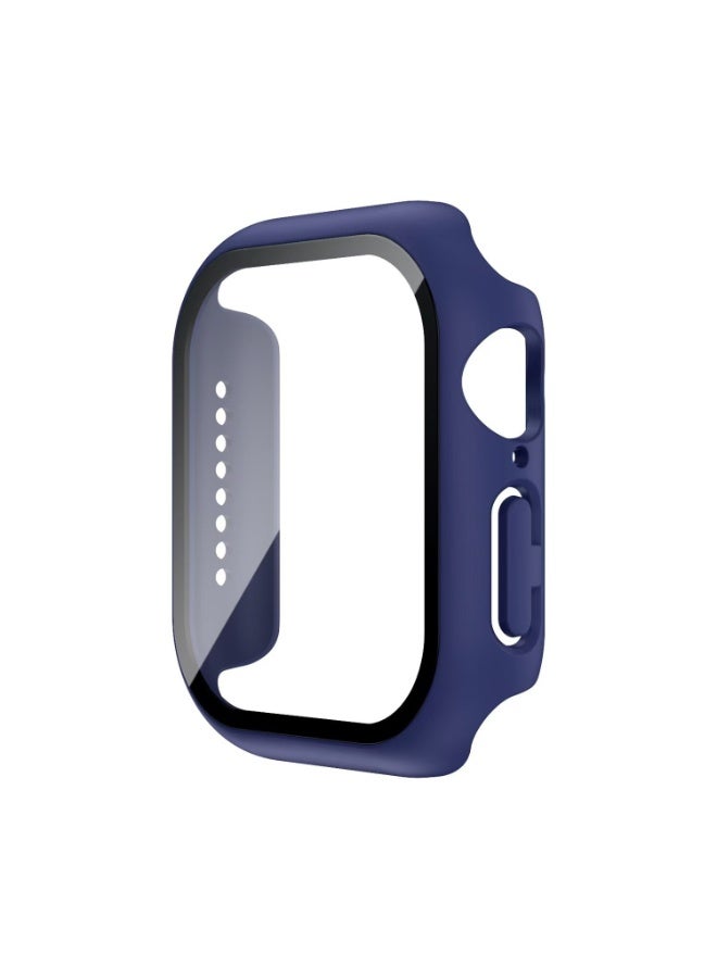 Protective Case Compatible with Apple Watch SE 3/SE 2/SE 44mm Case with Tempered Film Screen Protector for iWatch Series 6/5/4 44mm Full Protective Hard PC Bumper Touch Sensitive HD Screen Cover - Image 1