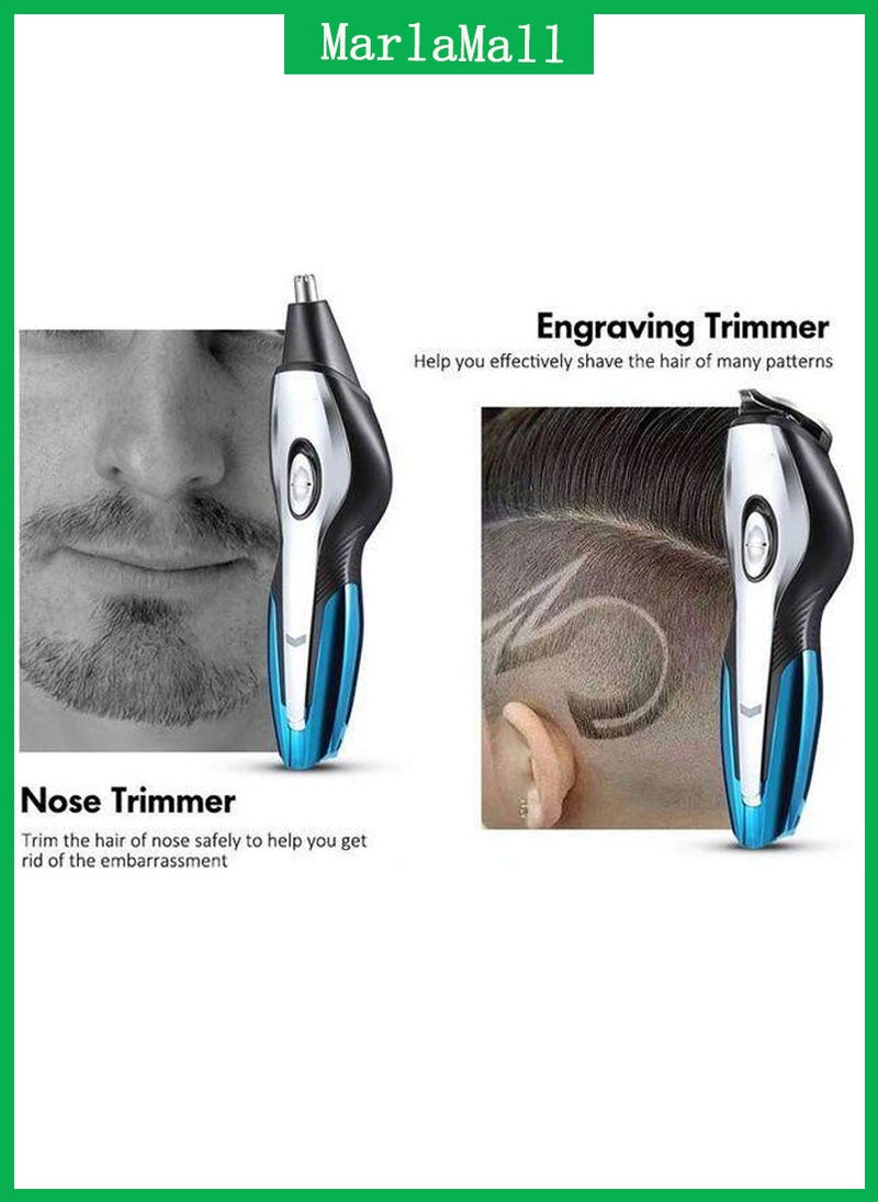 MarlaMall - 7 In 1 Hair Clipper Set Professional Household Rechargeable - Image 1