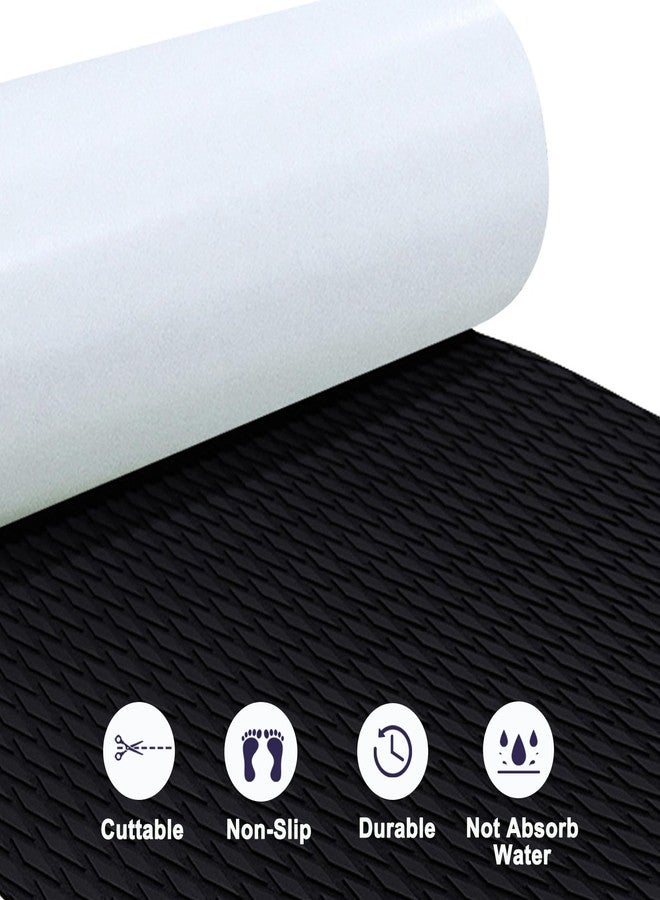 Hzshark EVA Foam Decking Universal DIY Surfboard Traction Pad Non-Slip Grip Mat Self-Adhesive 47.2"x11.8" Trimmable Sheet for Fishing, Kayak, Yacht, RV, Jet Ski, Jon Boat - Image 5