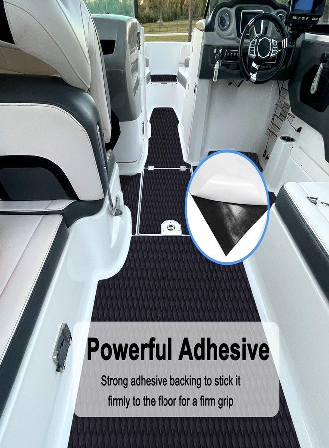 Hzshark EVA Foam Decking Universal DIY Surfboard Traction Pad Non-Slip Grip Mat Self-Adhesive 47.2"x11.8" Trimmable Sheet for Fishing, Kayak, Yacht, RV, Jet Ski, Jon Boat - Image 4