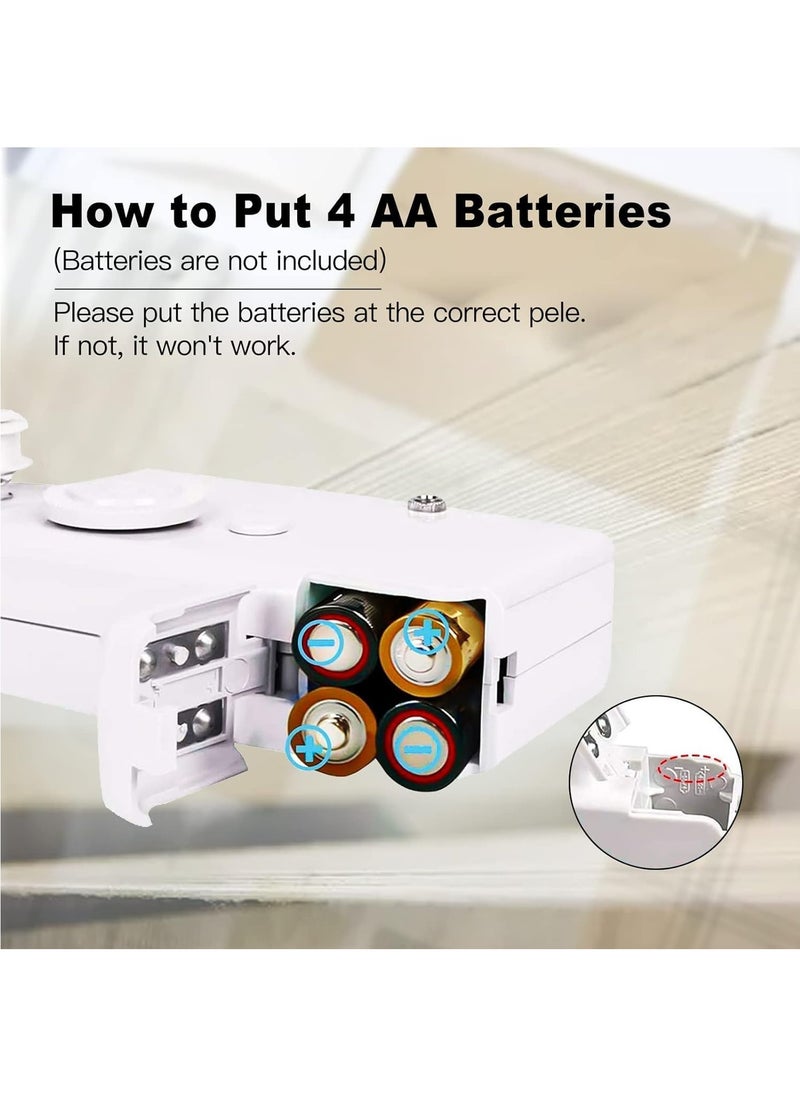 MARKQ Handheld Sewing Machine, Mini Portable Stitching machine for Beginners DIY Fabrics Clothes Home Travel, Cordless Electric Mending Machine for Home Quick Repairing and Stitch Handicrafts  - Image 4