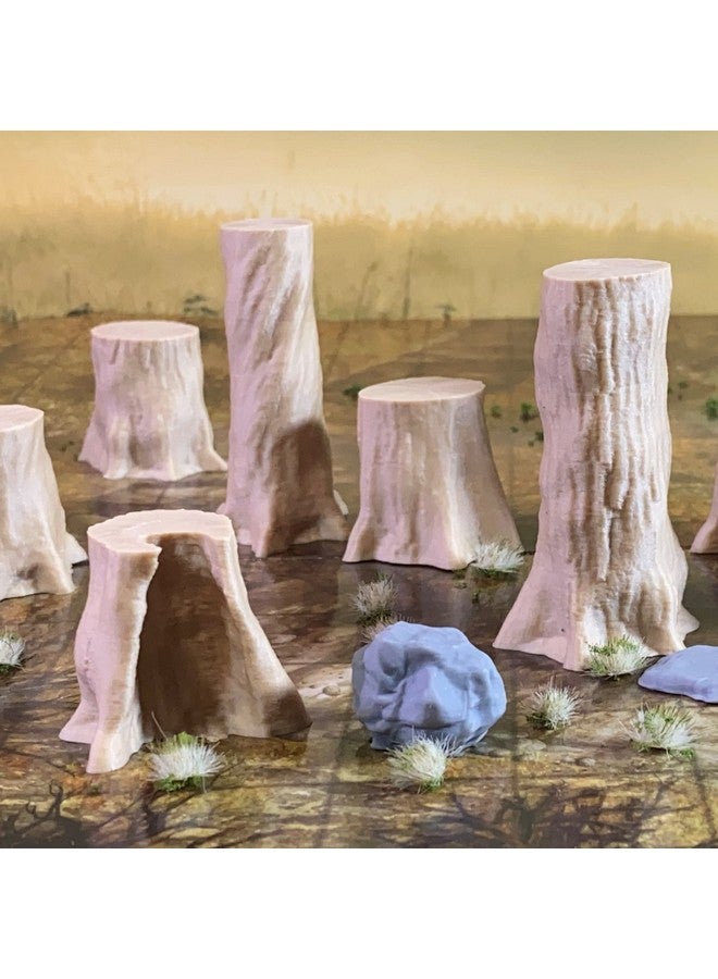 Extruded Gaming Beech Trees Set 2 - Image 5