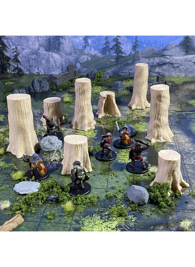 Extruded Gaming Beech Trees Set 2 - Image 3