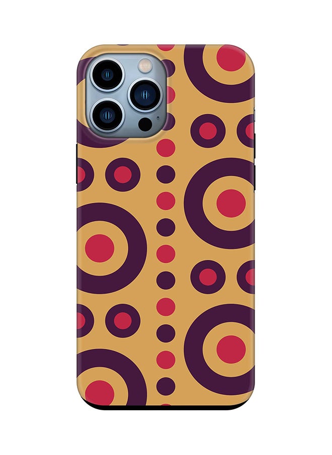 Tough Pro Series Case for Apple iPhone 14 Pro Max Dual Layer hybrid PC & TPU Customized Mobile Cover Shield with inner TPU protection Matte Finish - Bull's Eye