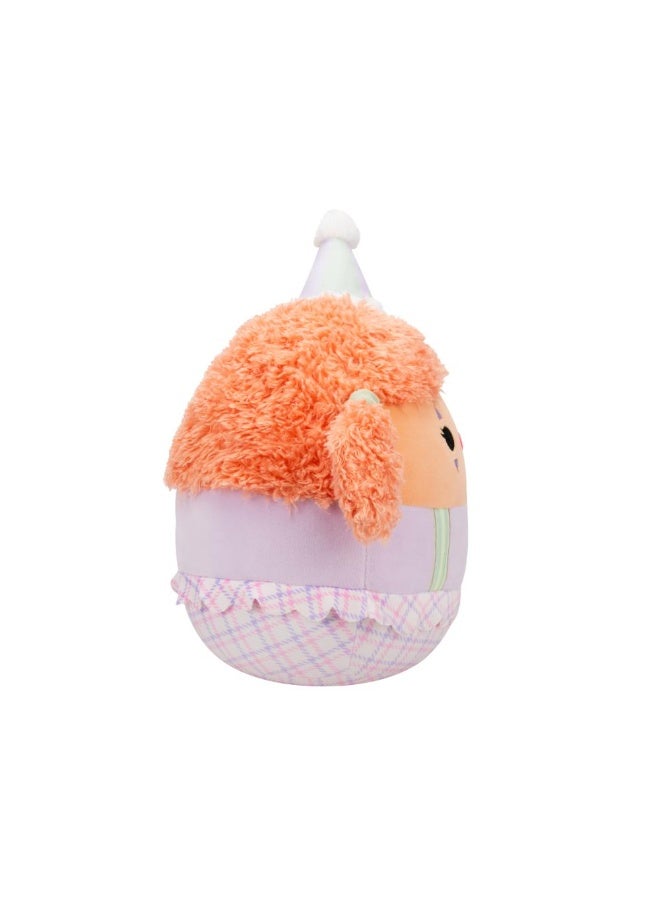 Squishmallows SQCR - Medium Plush (12" Squishmallows) (Salinas - Clown W/Pastel Orange Hair and Star Eye Patch) - Image 2