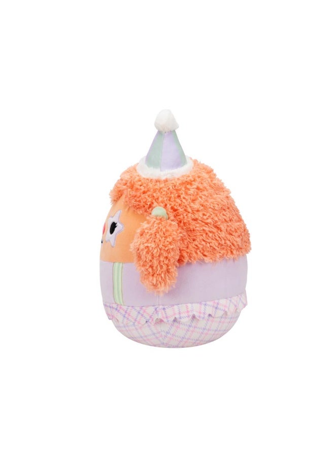 Squishmallows SQCR - Medium Plush (12" Squishmallows) (Salinas - Clown W/Pastel Orange Hair and Star Eye Patch) - Image 3