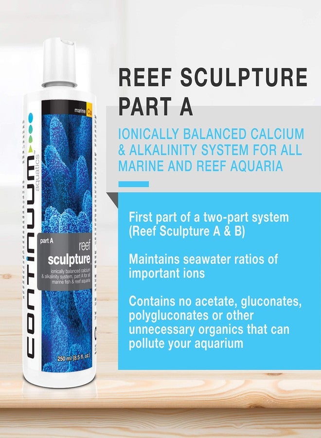 Continuum Aquatics Reef Sculpture A - Ionically Balanced Calcium & Alkalinity System for All Marine Fish & Reef Aquariums, 500 ml - Image 3