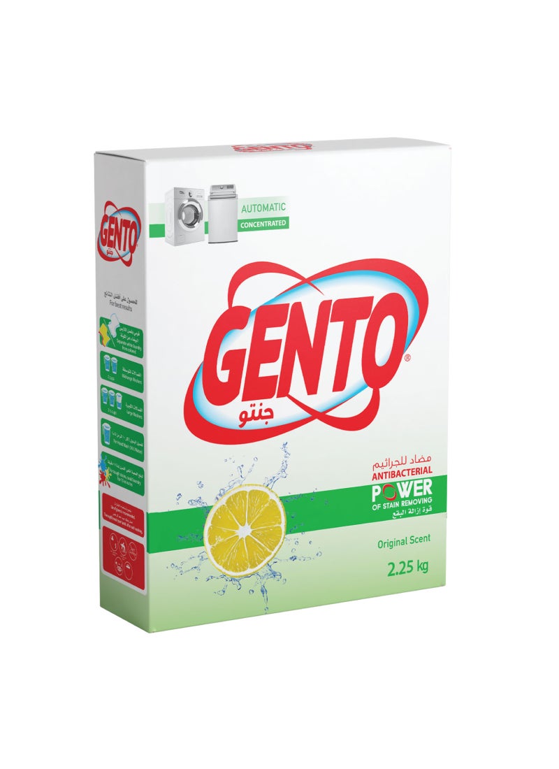 Buy GENTO Powder Detergent Original Low Foam Online | 15 Minutes ...