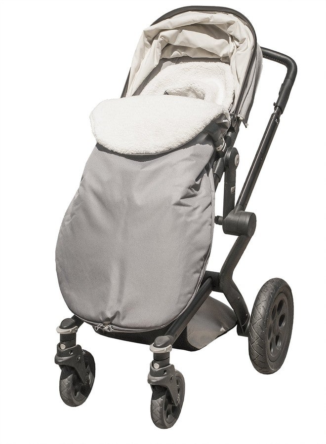 Jolly Jumper Water Resistant Snuggle Bag Stroller - Grey - Image 2
