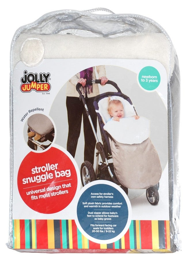 Jolly Jumper Water Resistant Snuggle Bag Stroller - Grey - Image 5