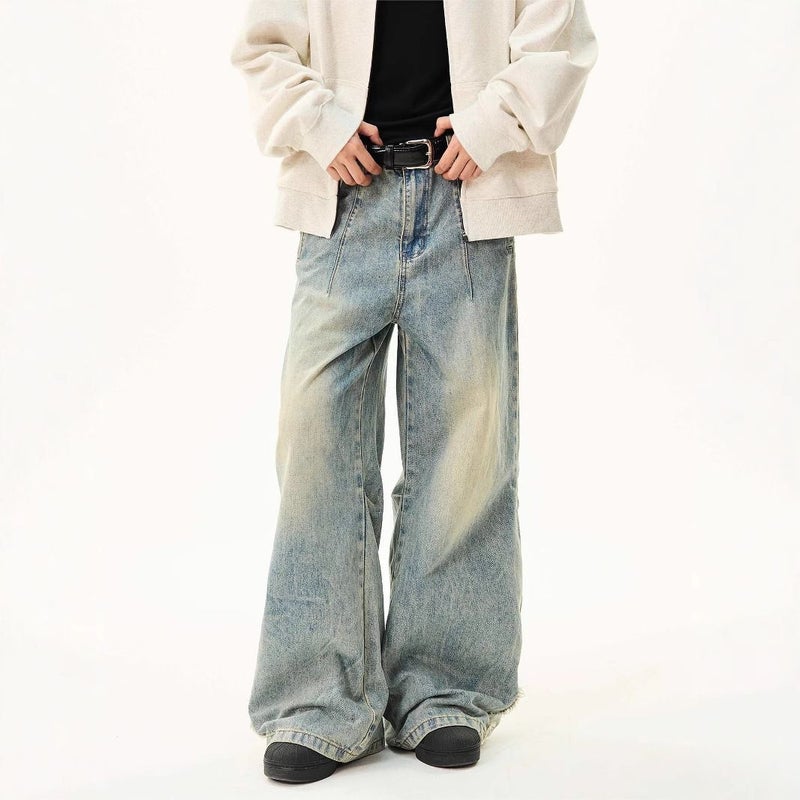 Vintage Classic European-American Design Daily Commute Jeans  Size_S - Image 4