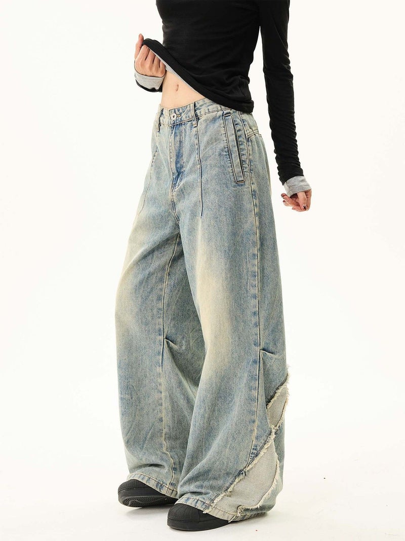 Vintage Classic European-American Design Daily Commute Jeans  Size_S - Image 1