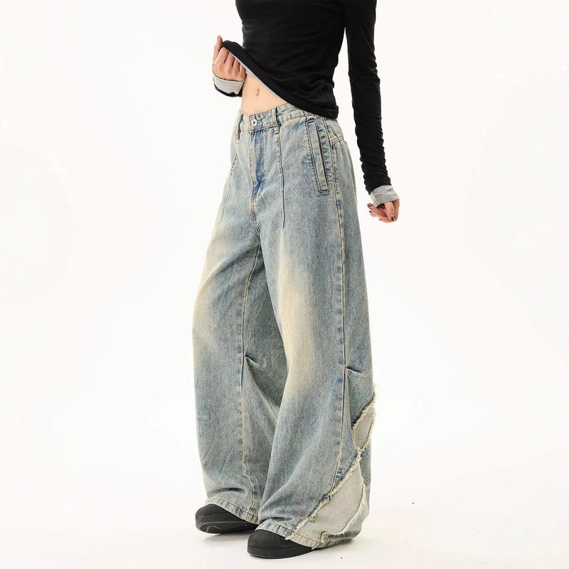 Vintage Classic European-American Design Daily Commute Jeans  Size_S - Image 2