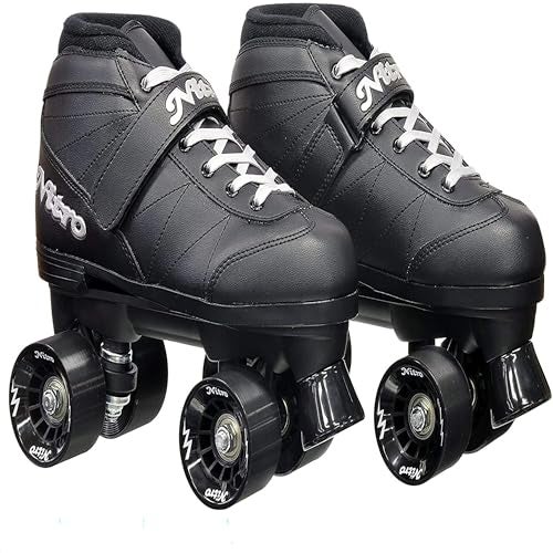 Epic Skates Super Nitro Indoor/Outdoor Quad Speed Roller Skates, Adult 6 - Image 2