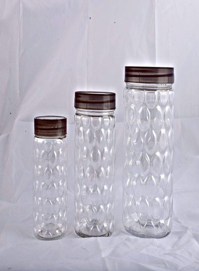 Filox Premium Airtight PET Kitchen Container Set – 18 Jar (300, 650 & 1200ml) | BPA-Free Crystal Clear Plastic Storage Containers | Leak-Resistant Grocery & Food Storage | Pantry Organizer for Kitchen - Image 5