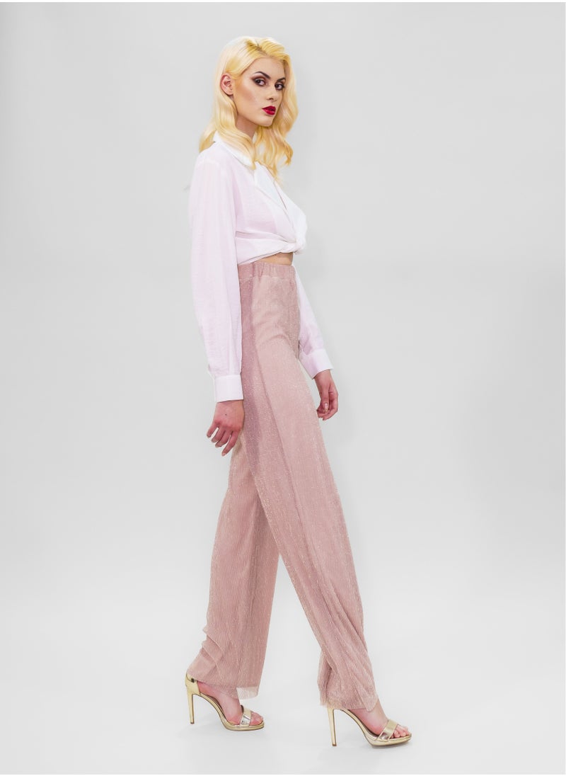 Comfortable Long Lurex Shiny Pants Pink with Stripes - pzsku/ZA2D6D2A0B6F581D338AAZ/45/_/1688375643/2b4280dd-5d36-4c9b-b827-c17791d373c9