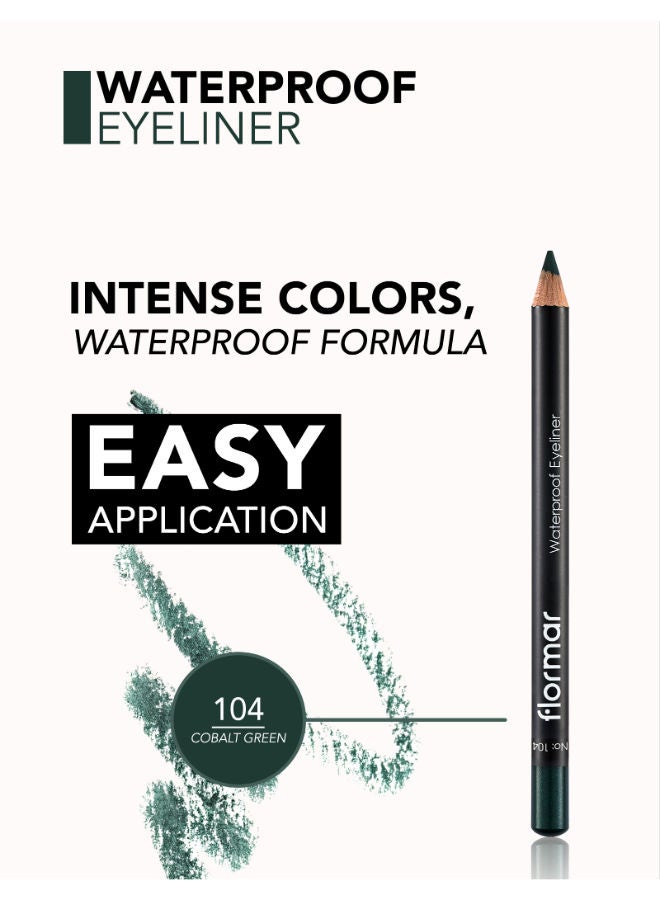 فلورمار Waterproof Eyeliner 104 COBLT GREEN - Image 3