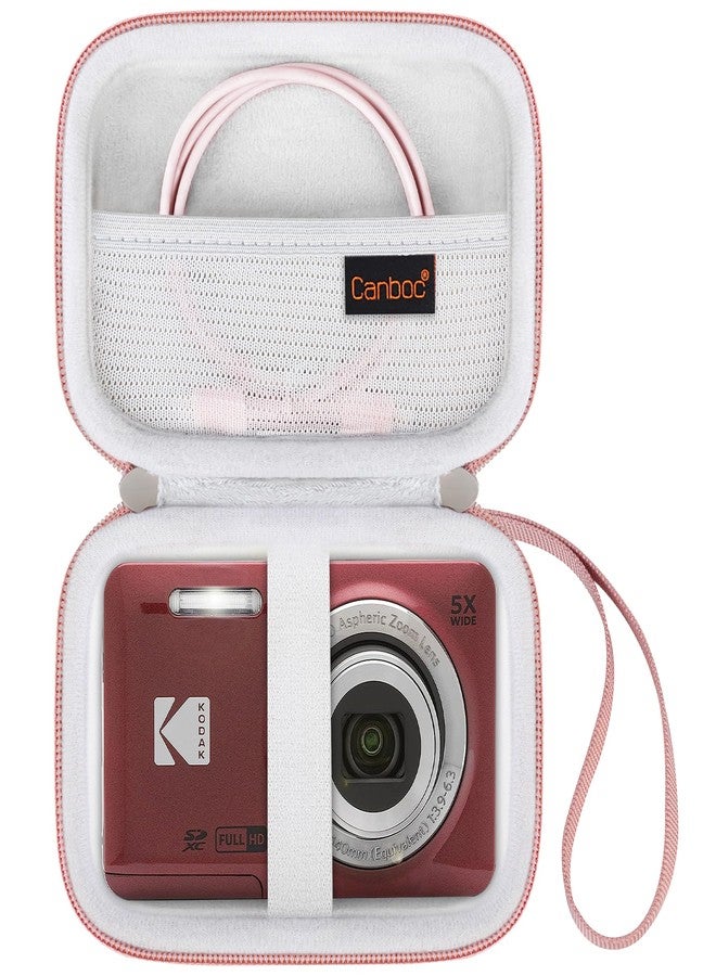 كانبوك حقيبة كانبوك الصلبة، لون ذهبي وردي، منظم حقائب - Image 1