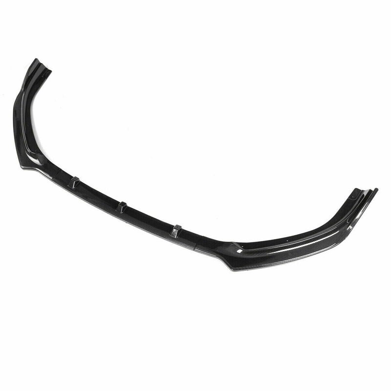 skkyoro Front Bumper Lip Spoiler 3PCS for Toyota Highlander 2017 2018 2019 Air Dam Chin Body Kit Accessories ï»¿ (Carbon Fiber Print, 2017-2019 Model) - Image 5