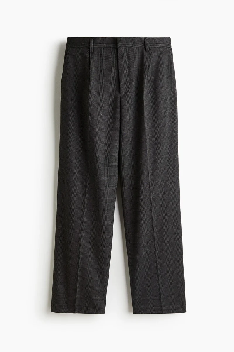 H&M  Relaxed Fit Suit trousers for Men | Best Price UAE