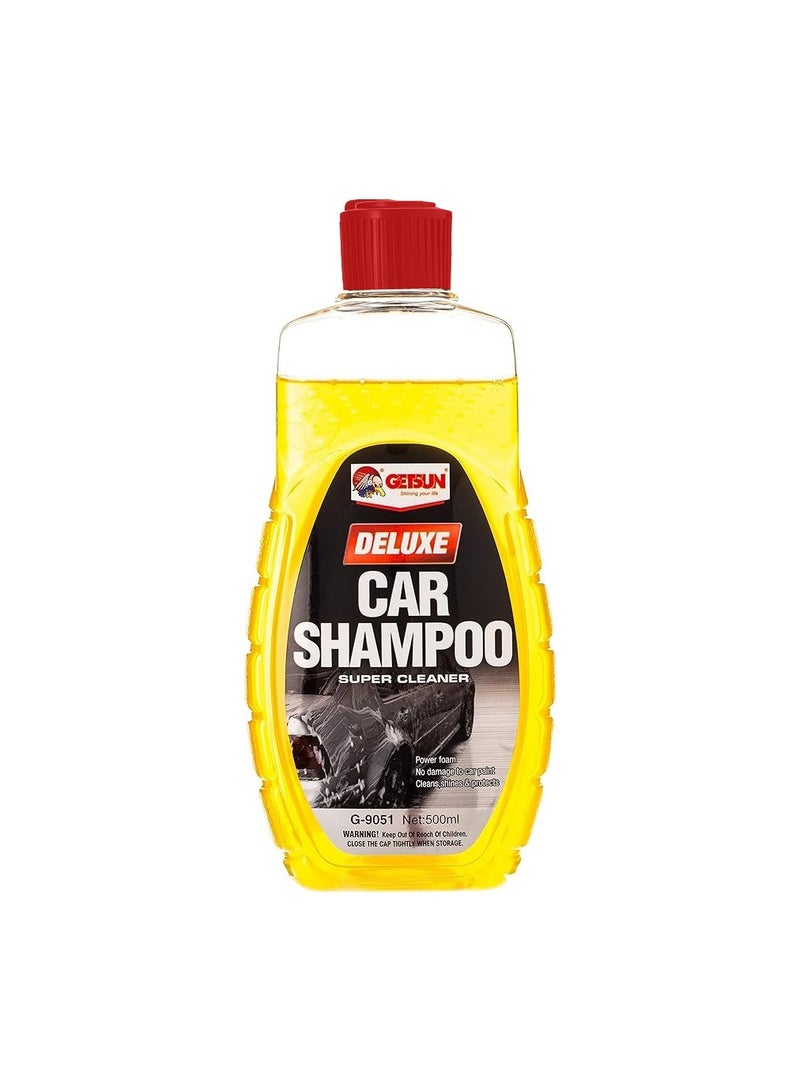 GETSUN Combo - 2PC GETSUN Deluxe Auto Shampoo - Super Cleaner - Power Foam Car Washing Liquid 500 ml - Image 2