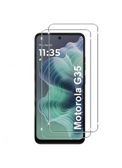 X-level 2Pcs Motorola Moto G35 5G Screen Protector,Tempered Glass Film 9H Hardness HD Screen Protector, Bubble-Free, Anti-Scratch Screen Protector  - Image 1