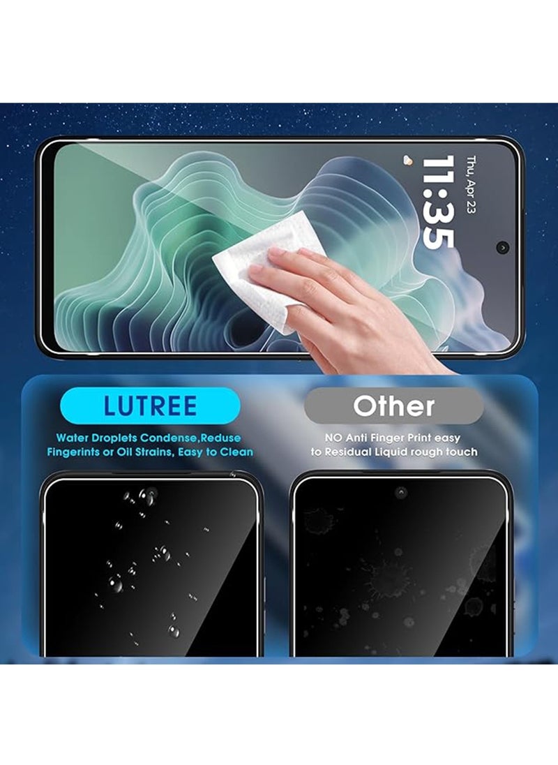 X-level 2Pcs Motorola Moto G35 5G Screen Protector,Tempered Glass Film 9H Hardness HD Screen Protector, Bubble-Free, Anti-Scratch Screen Protector  - Image 4