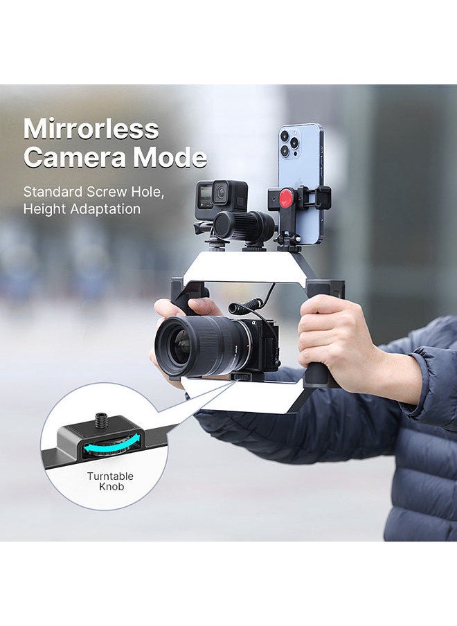 Ulanzi - Ulanzi U-Rig Light Handheld Camera Fill Light LED Video Light with Dual Handles - Image 1