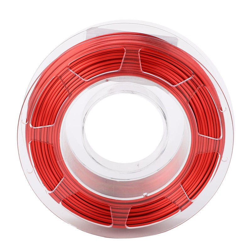 Dual Color PLA Filament 1.75mm Black Red - Twin Screw Extrusion Silk Shiny Surface - No Clogging Easy Feed for FDM 3D Printers - Image 5