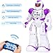 KingsDragon Robots Toy for Kids RC Gesture Sensing Toy Interactive Walking Singing Dancing Robot Birthday Presents for Boys Girls Age 6 7 8 9 Years OldPurple - Image 4