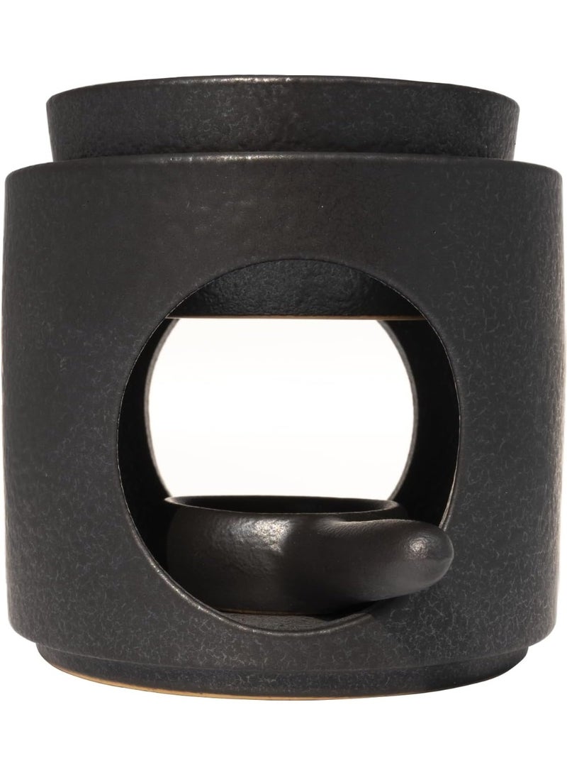 هومستر حامل شمعة سيراميك أنيق وقاعدة تذويب شمع - ديكور منزلي متنوع للطاولة، الزفاف، الحفلات، رمضان والهدايا - Image 1