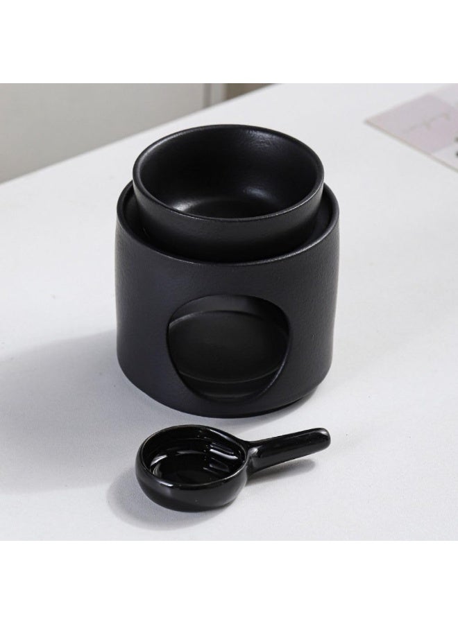 هومستر حامل شمعة سيراميك أنيق وقاعدة تذويب شمع - ديكور منزلي متنوع للطاولة، الزفاف، الحفلات، رمضان والهدايا - Image 5