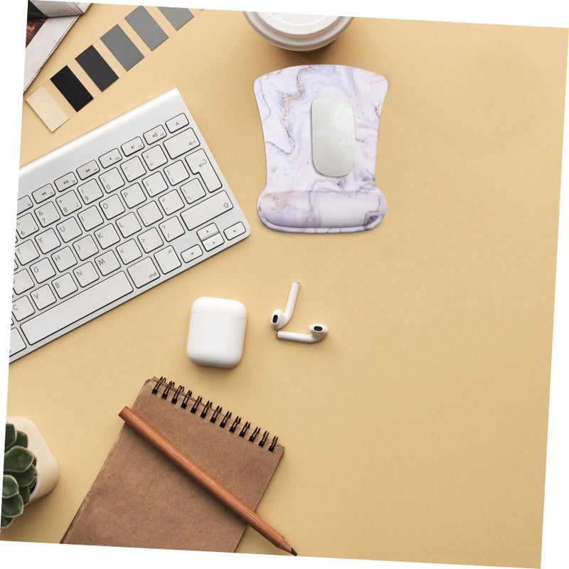 Ergonomic Mouse Pad With Memory Foam Wrist Rest Non Slip Surface For Laptop Desk Comfort - Image 4