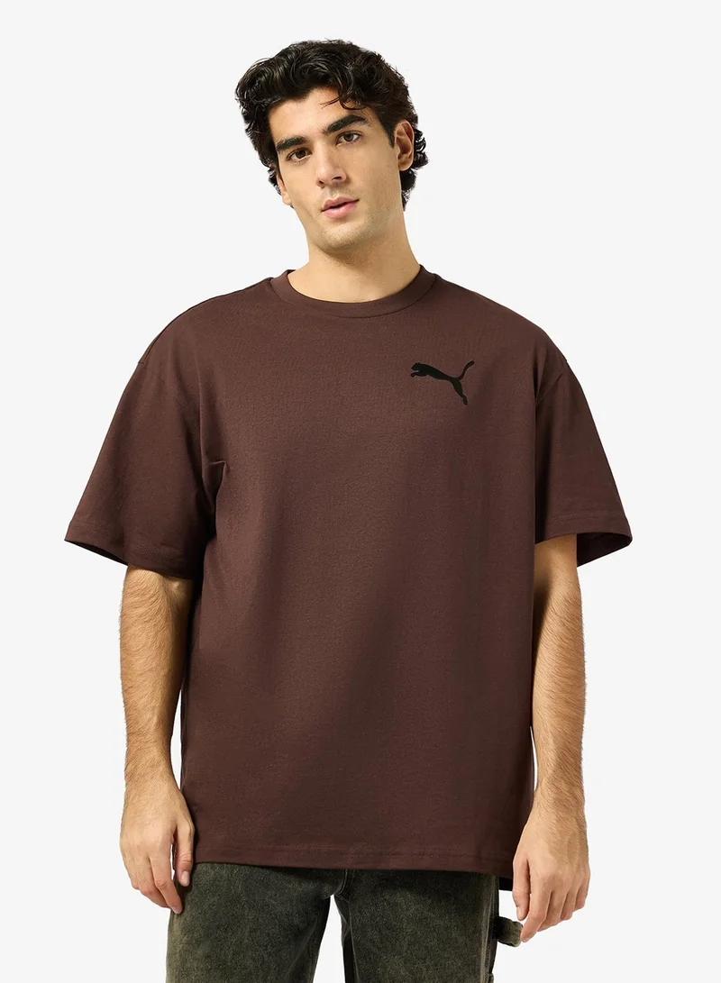 PUMA Essential Elevated Cat Logo Relaxed T-Shirt