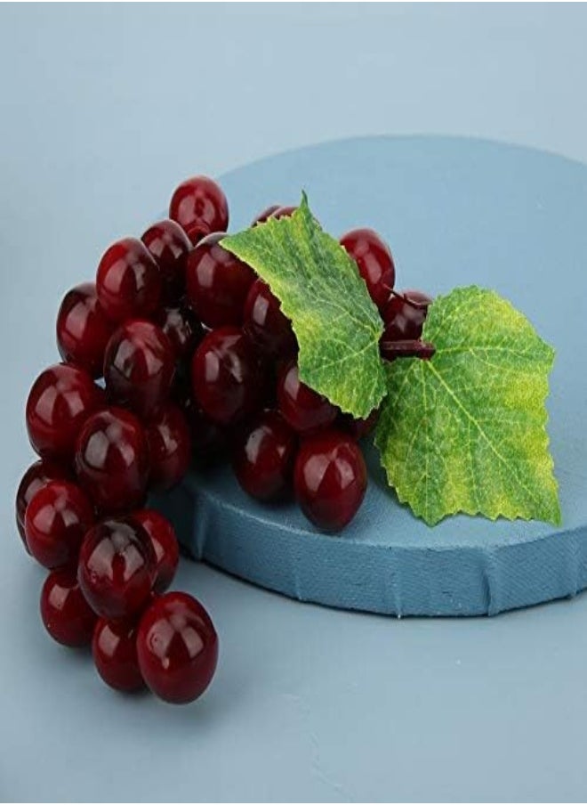 AKDC Fake Decorative Fruit Grapes, Plastic Sketching Tool Simulated Fruit Grapes, For Cabinet Exhibition Store Samples  - Image 3