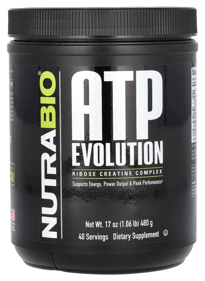 NutraBio ATP Evolution 17 oz (480 g) 