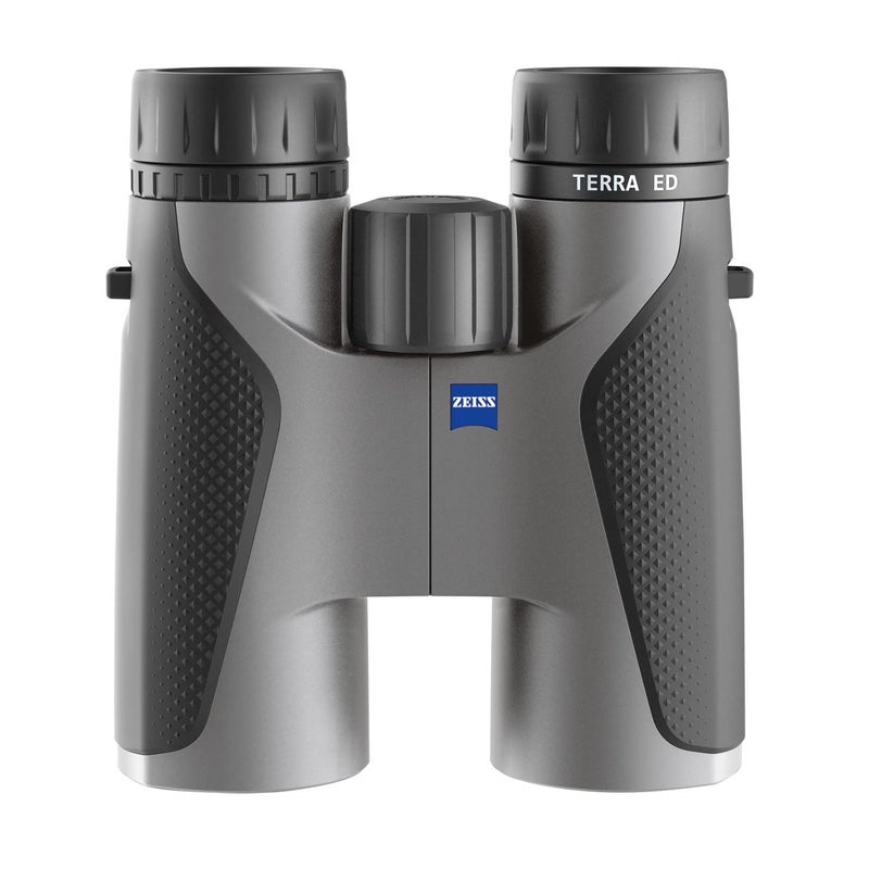 ZEISS Terra ED Binoculars 10x42 Waterproof, and Fast Focusing with Coated Glass for Optimal Clarity in All Weather Conditions for Bird Watching, Hunting, Sightseeing, Grey - Image 1