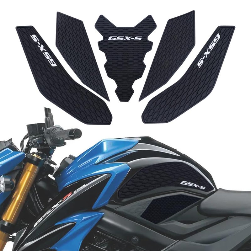 Motorcycle GSX S750 Z Accessories Side Fuel Tank Pads Protector Stickers Knee Grip Traction Pad For GSXS750 GSXS750 Z GSXS 750 20172021