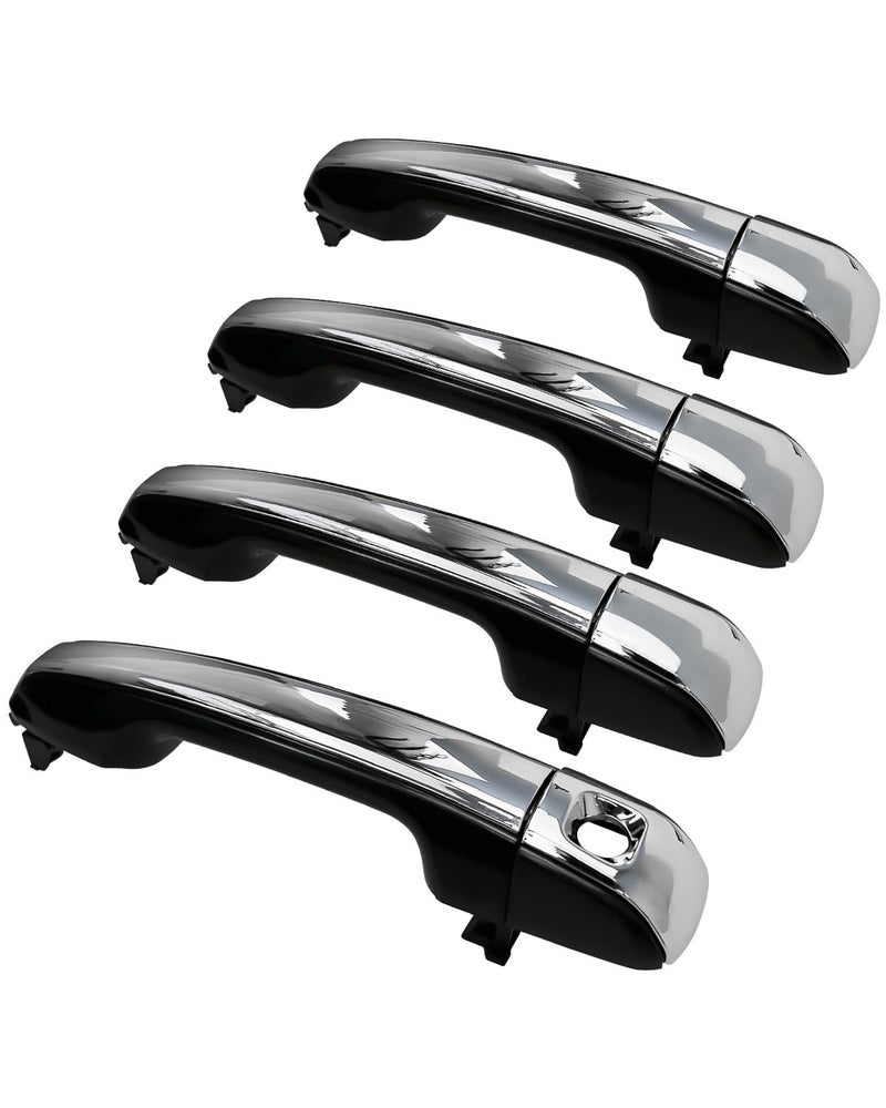 مقابض أبواب خارجية TIKSCIENCE 6921060170 تناسب تويوتا 4Runner ولكزس GX460 2010-2021 استبدال 6925060060 6925060070 6925060050 مقبض باب خارجي أمامي وخلفي من الجانبين الأيسر والأيمن