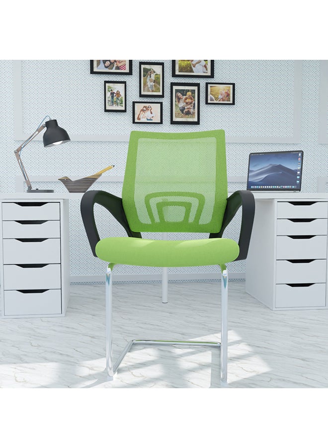 Mahmayi Mahmayi Sleekline 69001C Visitors Chair Green Mesh  - Image 2
