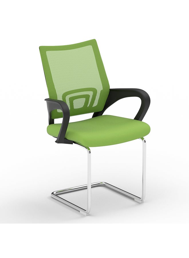 Mahmayi Mahmayi Sleekline 69001C Visitors Chair Green Mesh  - Image 1