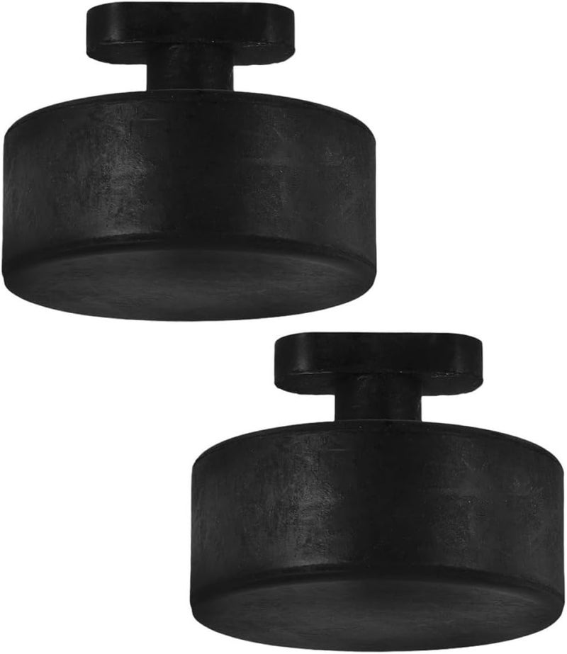 2pcs Rubber Jack Pad for Cruiser Lifting Pad Prevents Scratches Stable Base for Car Maintenance - Image 1