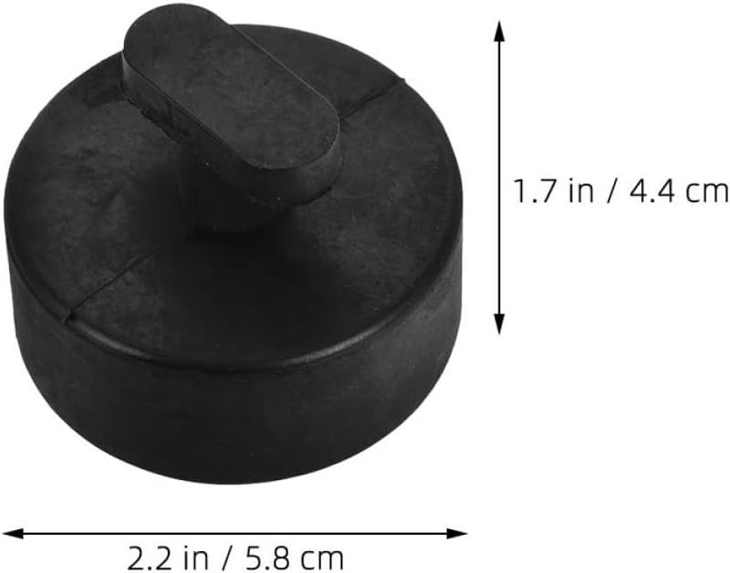 2pcs Rubber Jack Pad for Cruiser Lifting Pad Prevents Scratches Stable Base for Car Maintenance - Image 2