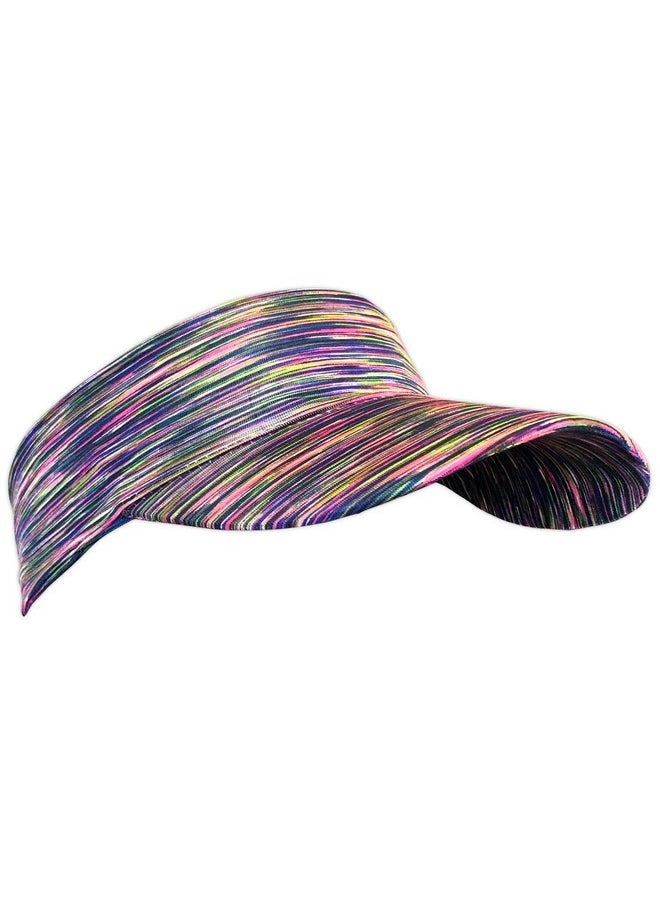 Scunci - Sporty Visor Headwrap Super Stretchy And Comfy One Size Assorted Colors (1Count) - Image 1