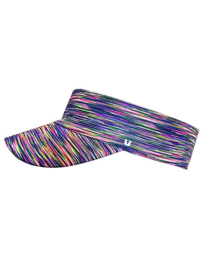 Scunci - Sporty Visor Headwrap Super Stretchy And Comfy One Size Assorted Colors (1Count) - Image 1