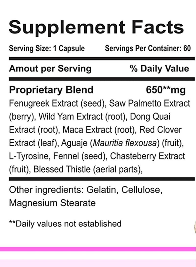 أيزو سينشوالز مكمل طبيعي للسيدات 60 كبسولة - Image 3