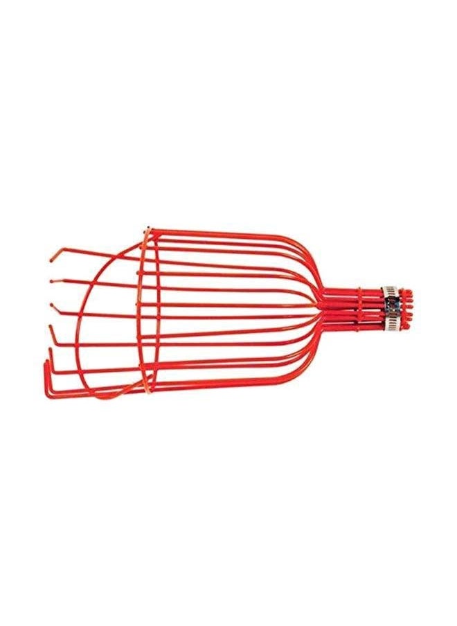 Y&D Persimmon Telescopic Rod Fruit Picker Red  - Image 1