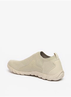Dash Men's Textured Slip-On Walking Shoes with Cushioning  - Image 3