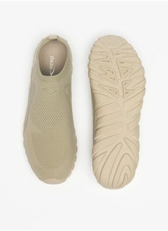 Dash Men's Textured Slip-On Walking Shoes with Cushioning  - Image 4
