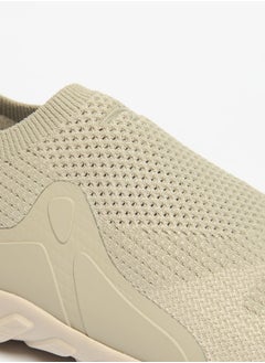 Dash Men's Textured Slip-On Walking Shoes with Cushioning  - Image 5